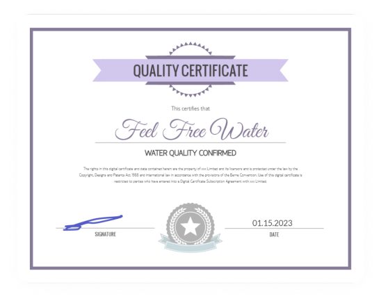 Сертифікат  якості