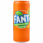 Безалкогольний напій Fanta Orange 0.33 ж/б